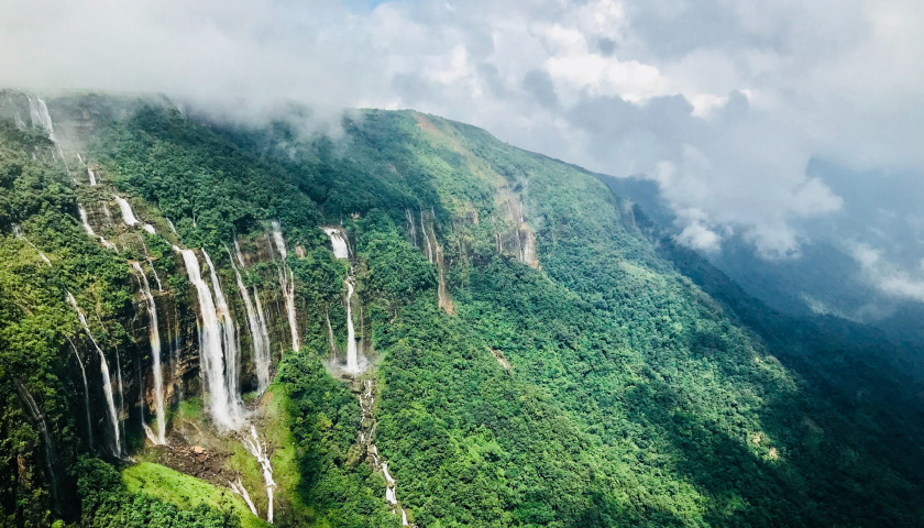 The-Seven-Sisters-Waterfalls-Cherrapunji