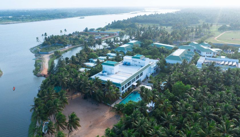 Aerial View, Radisson Resort Pondicherry Bay