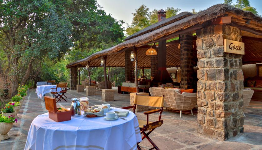 Gaze dining at the Untamed Bandhavgarh