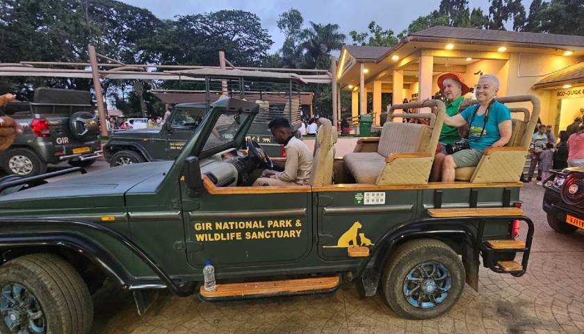 Judith and Mark Goodson visited Gir National Park with Alkof Holidays