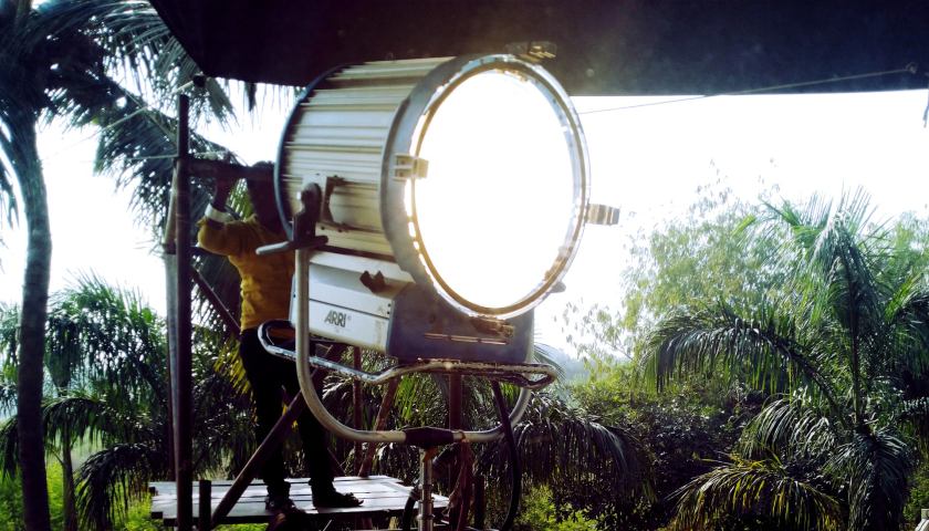 Mumbai Bollywood Shooting Scene