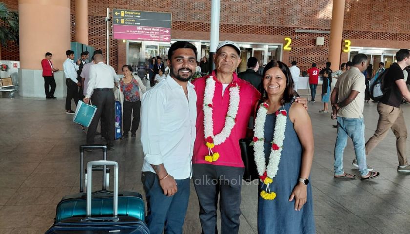 Warm welcome at Bengaluru International Airport for guests arriving from Australia