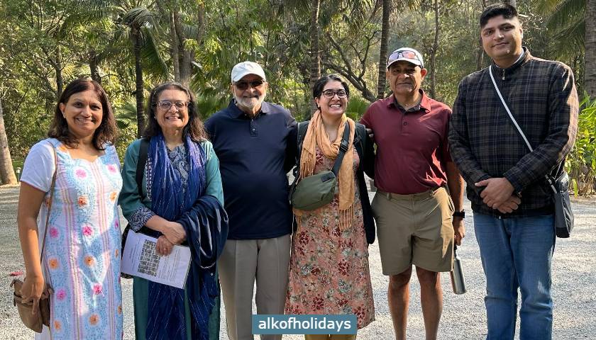 Patel and family from the UK enjoying their South India trip
