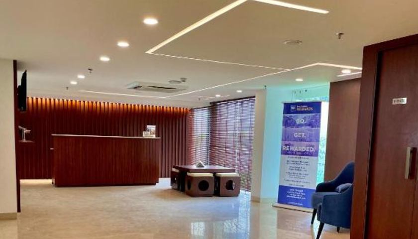 Reception Best Western Maharani Bagh