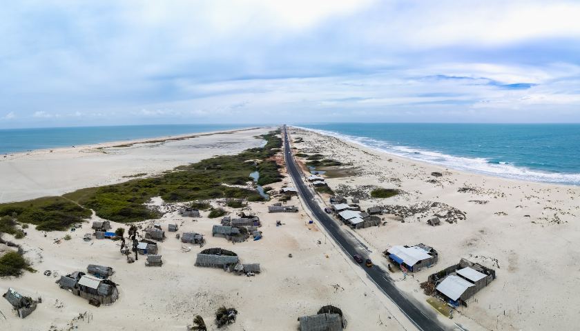 The way to Ram Setu, Dhanushkodi