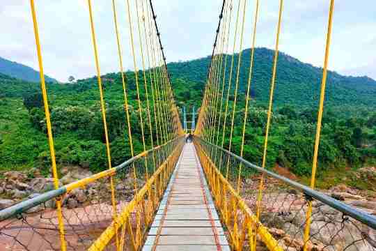 Hanging Bridge in Chekaguda